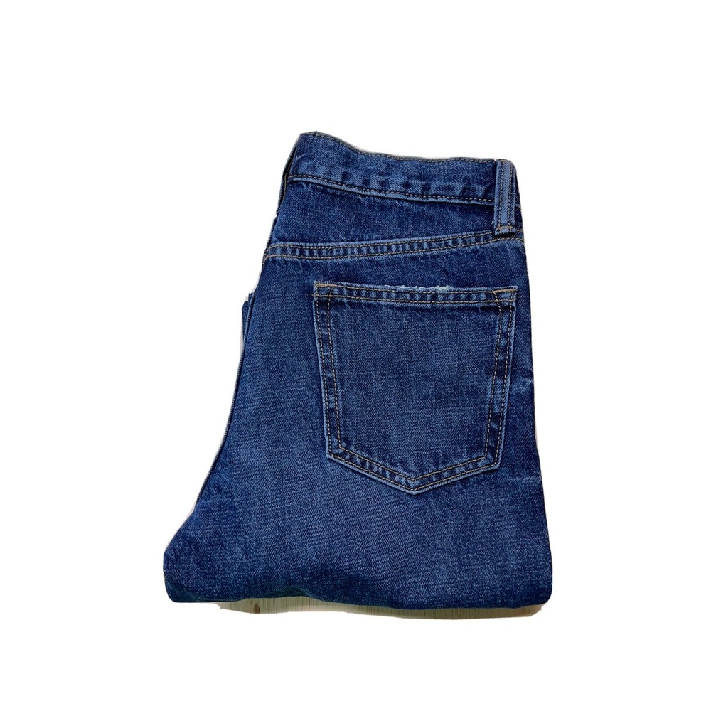 Old Navy‎ Boys Blue Denim Jeans Size 12 Adjustable Waist Approx 26x26 Loose Fit
